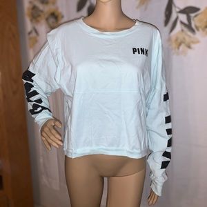 PINK cropped long sleeve